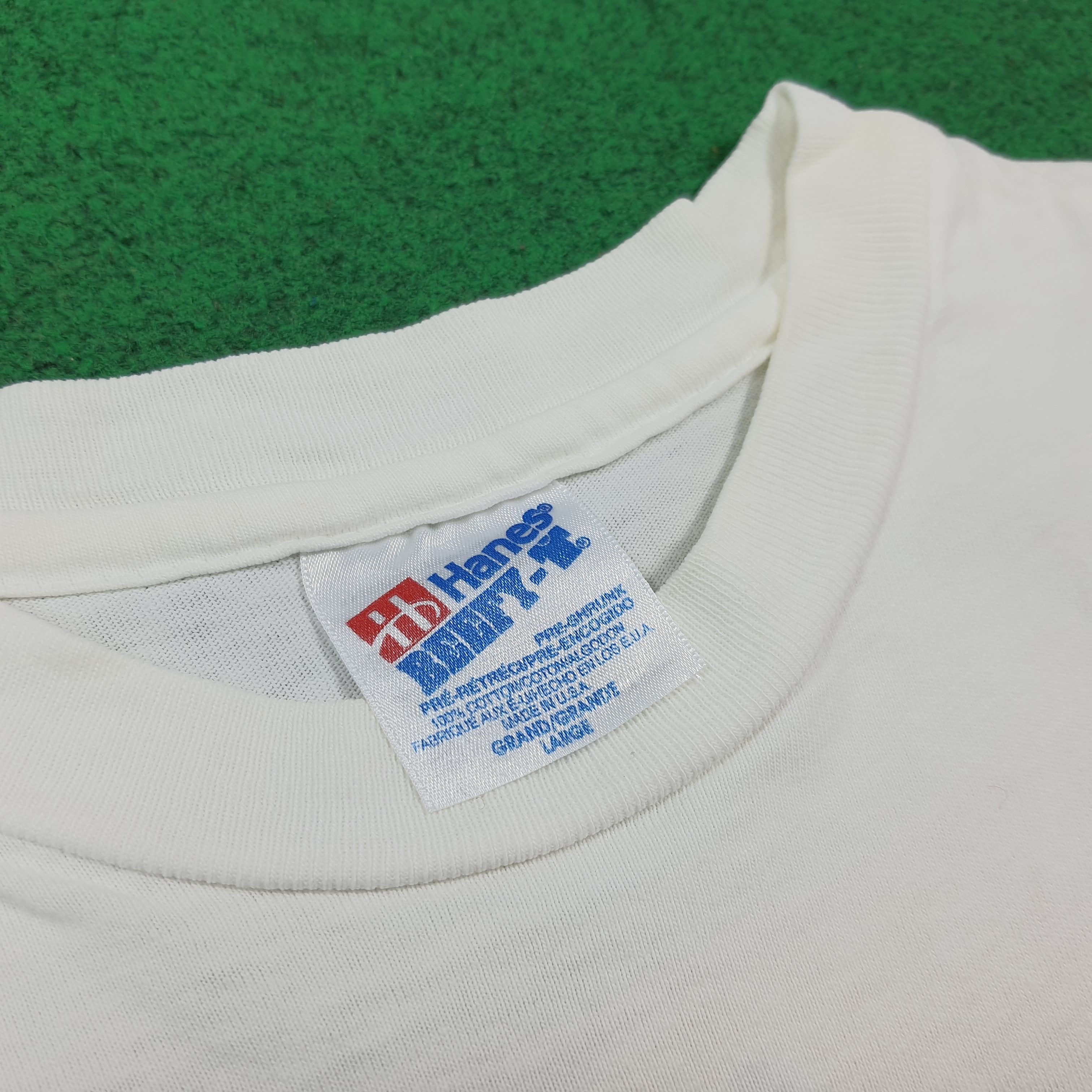 Hanes Vintage 90s World Cup USA94 Soccer Tshirt C299N37 Size US L / EU 52-54 / 3 - 5 Thumbnail