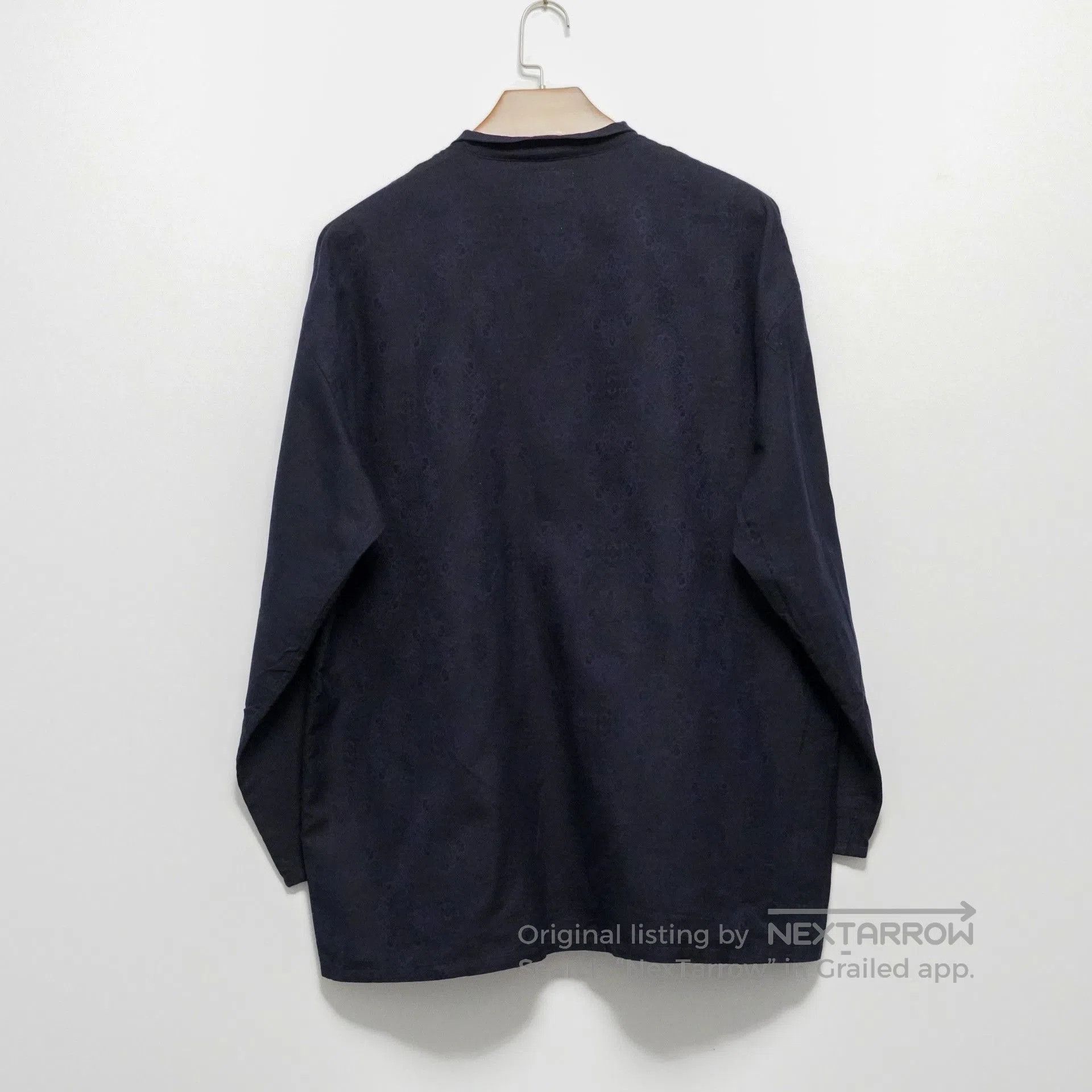 Yohji Yamamoto Yohji Yamamoto 1984SS Violet Silk-Cotton Pullover. Size US M / EU 48-50 / 2 - 2 Thumbnail