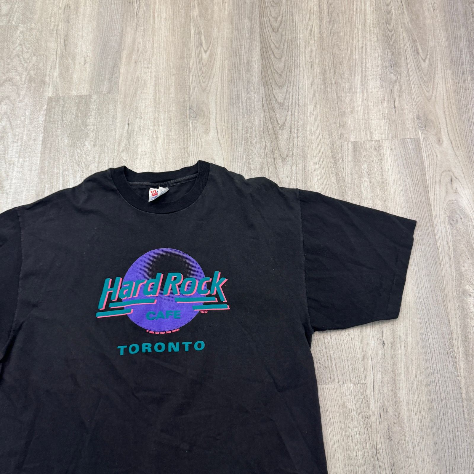 Vintage Vintage Hard Rock Cafe Toronto Shirt Men's Extra Large 1989 Size US XL / EU 56 / 4 - 2 Thumbnail
