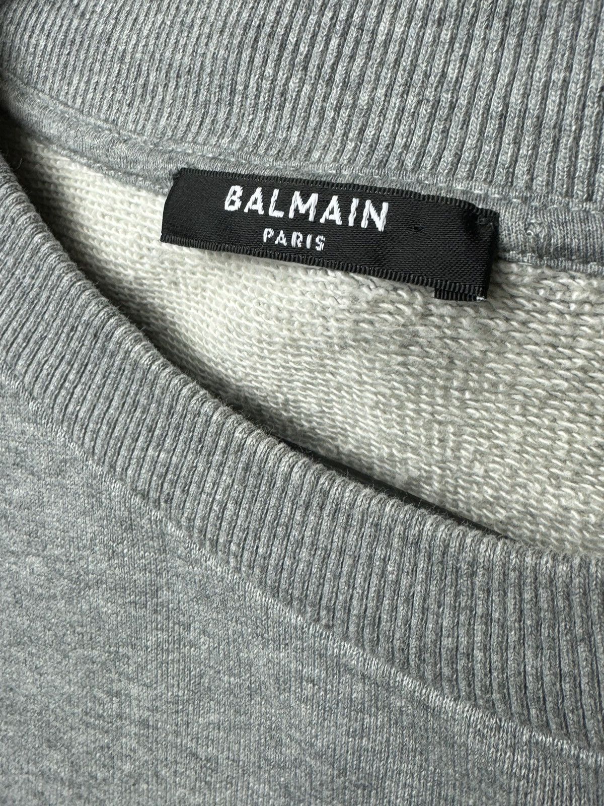 Balmain Balmain Paris Logo Crewneck Sweatshirt - Large Size US L / EU 52-54 / 3 - 4 Thumbnail