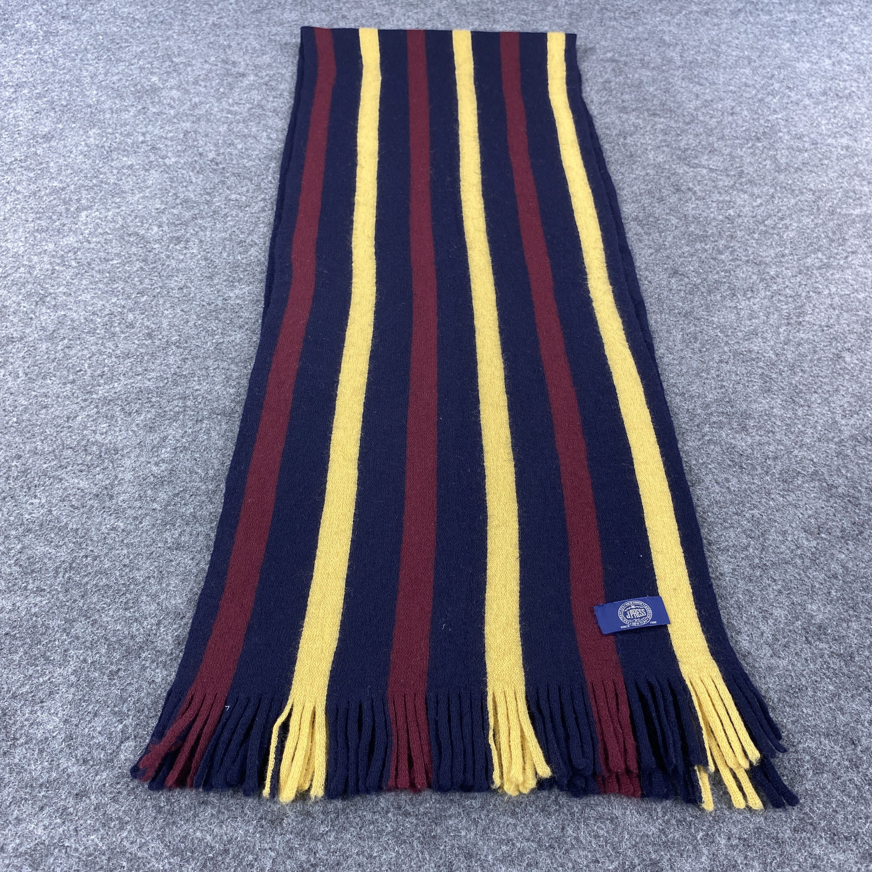 J. Press × Vintage J. Press Scarf # Muffler # Neckwear # D490 Size ONE SIZE - 3 Thumbnail