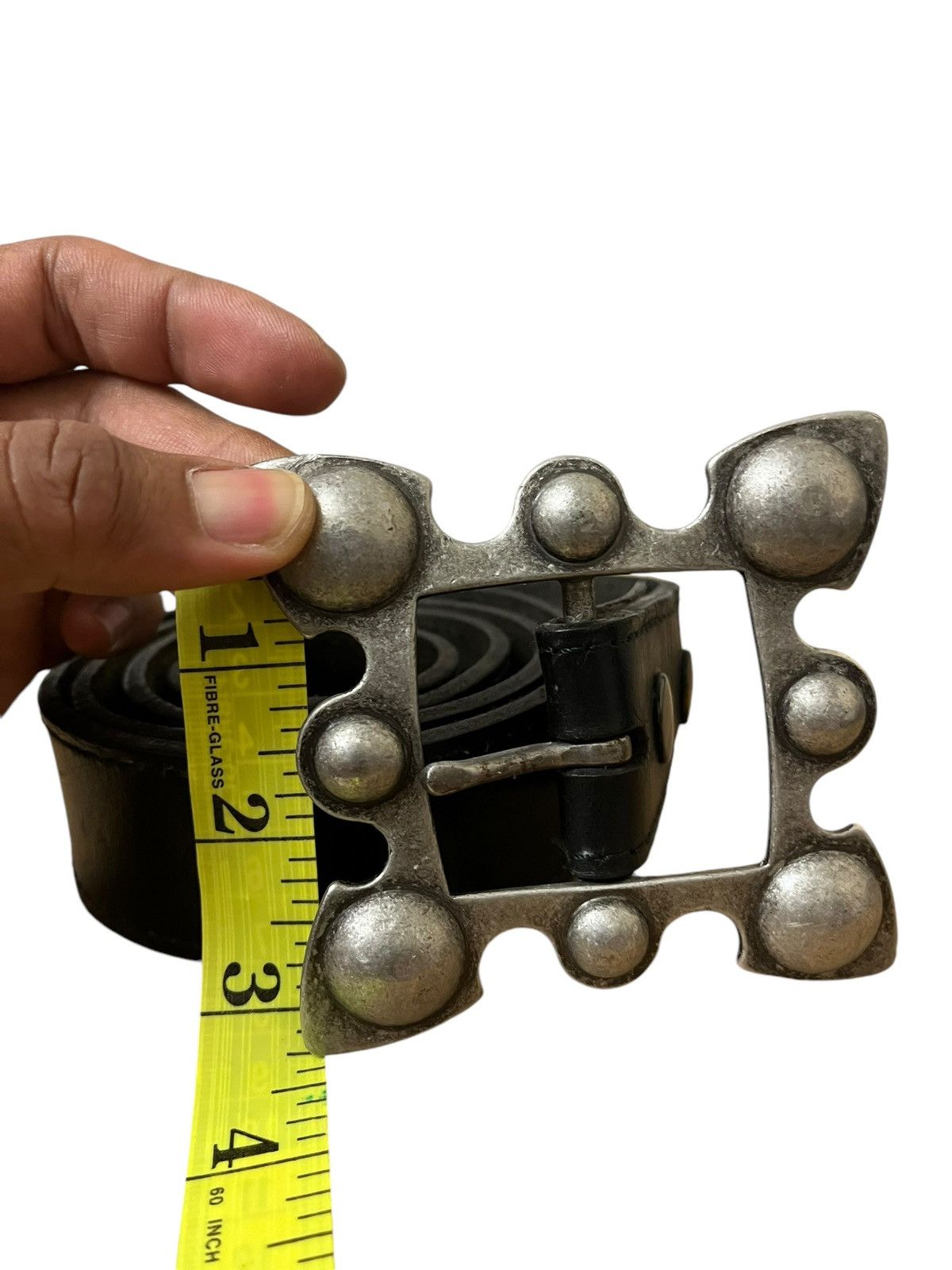 Japanese Brand Japanese Brand Pewter Steam Punk Belt Size ONE SIZE - 7 Thumbnail
