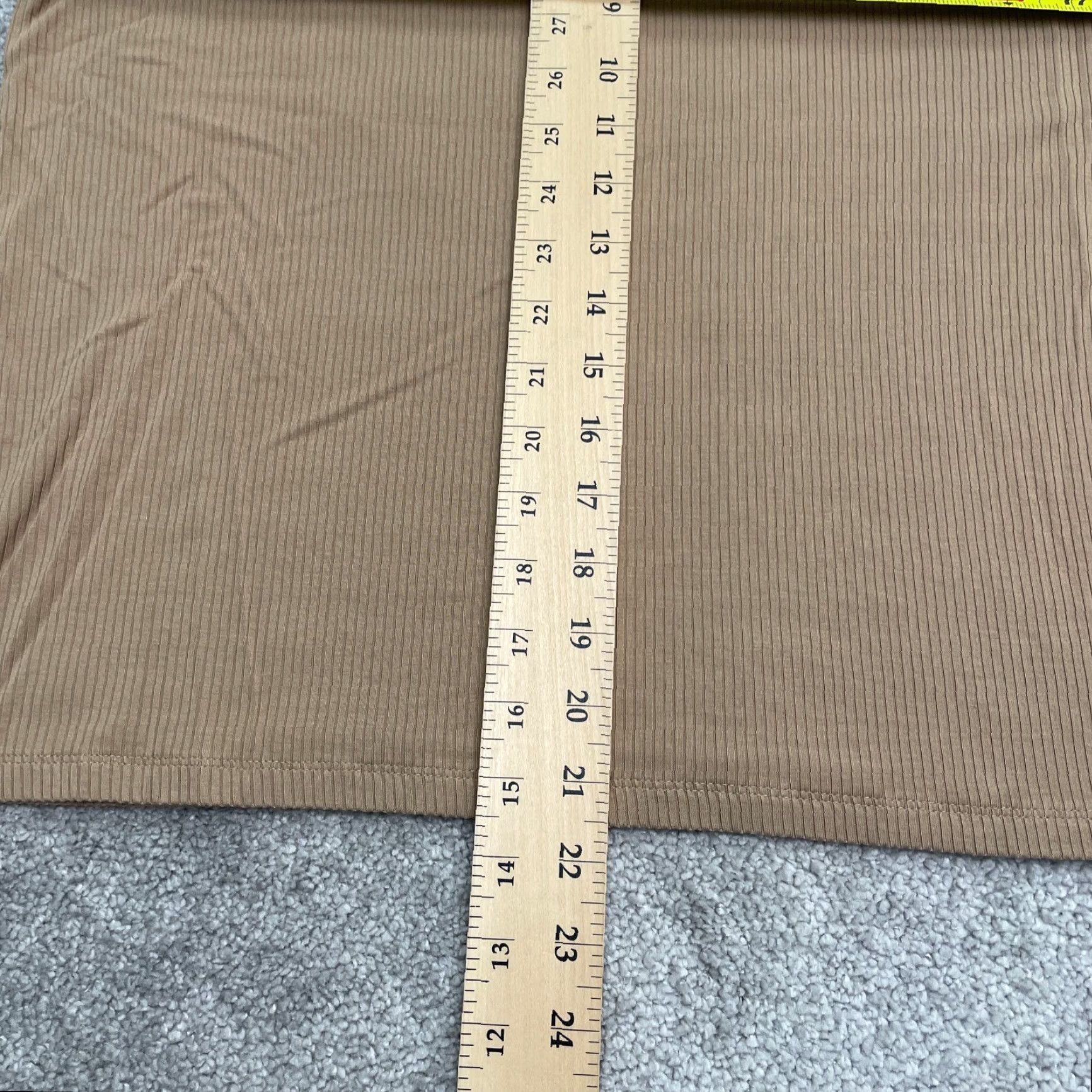 Vintage Chico's Ribbed Knit Mock Neck Top Womens L Brown Sleeveless Basic Essential Shirt Tank Casual Regular Knit Spandex Rayon Logo Vintage No N/A Size L / US 10 / IT 46 - 7 Thumbnail