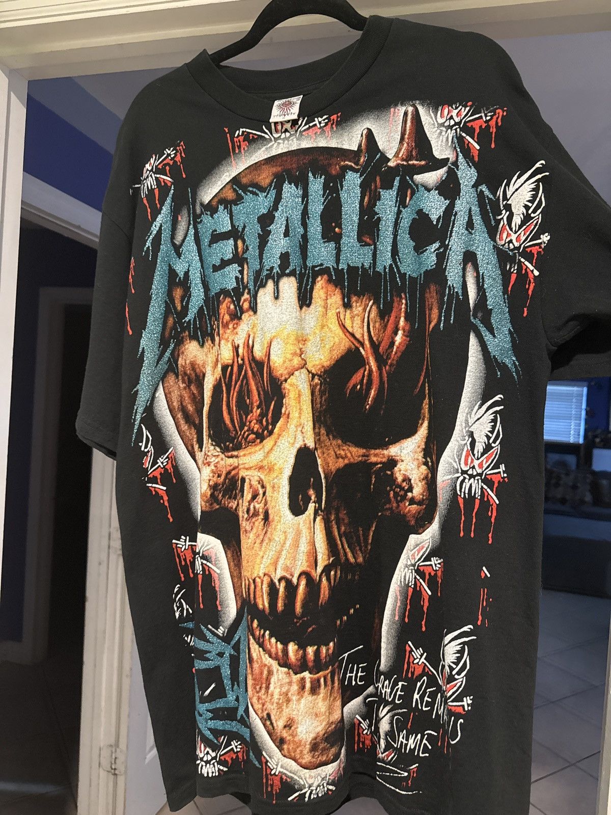 Vintage Metallica Size US XL / EU 56 / 4 - 4 Thumbnail