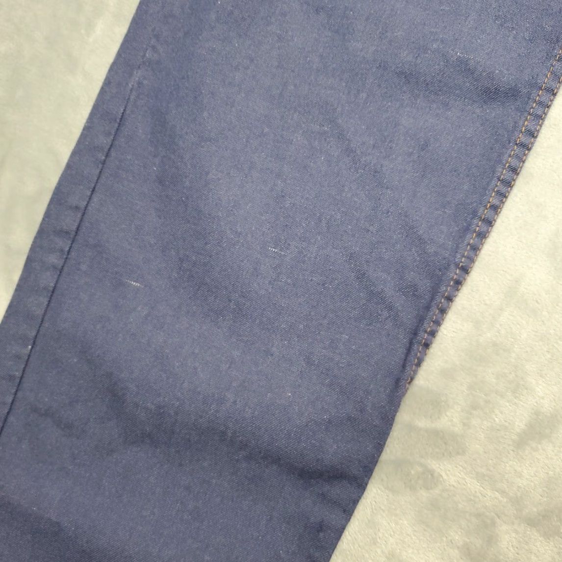 Denime VINTAGE Tough Duck FR Jeans Mens 36x36 Blue Denim Fire Flame Resistant Cargo Jeans Mens 36 Blue Denim 90s Mens Size US 36 / EU 52 - 3 Thumbnail