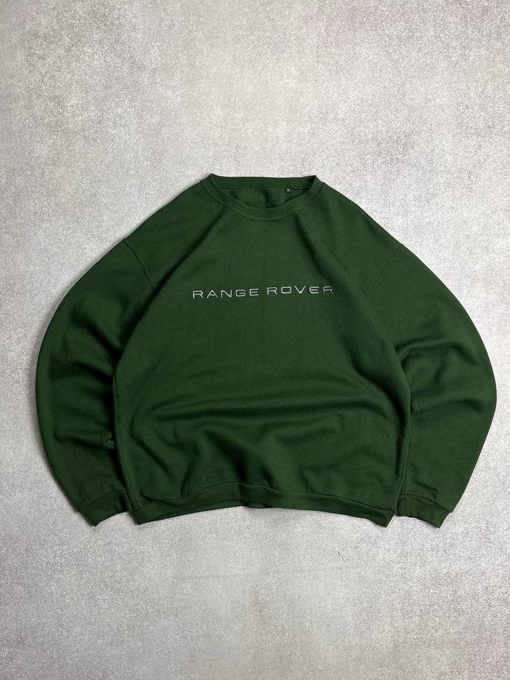 Vintage Vintage Land Rover Boxy Green Sweatshirt L Size US L / EU 52-54 / 3 - 1 Thumbnail