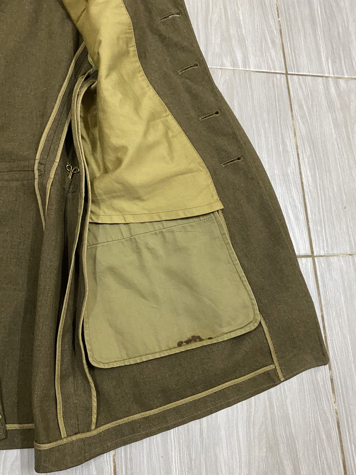 Other Vtg 1940s U.S. Army WWII Wool Service Coat M1941 Insignia Size US S / EU 44-46 / 1 - 9 Thumbnail