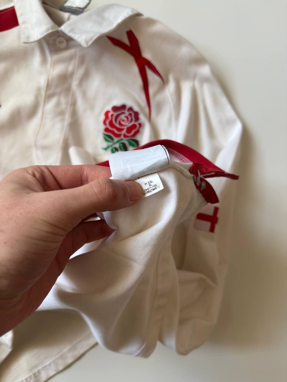 Vintage England vintage longsleeve rugby jersey Xl O2 1990th 2000th Size US XL / EU 56 / 4 - 6 Thumbnail