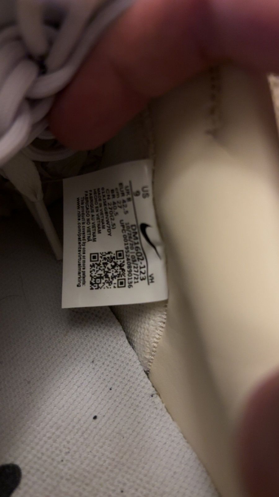 Nike × Off-White Off-White Nike Dunk Low Lot 49/50 Size US 9 / EU 42 - 6 Thumbnail