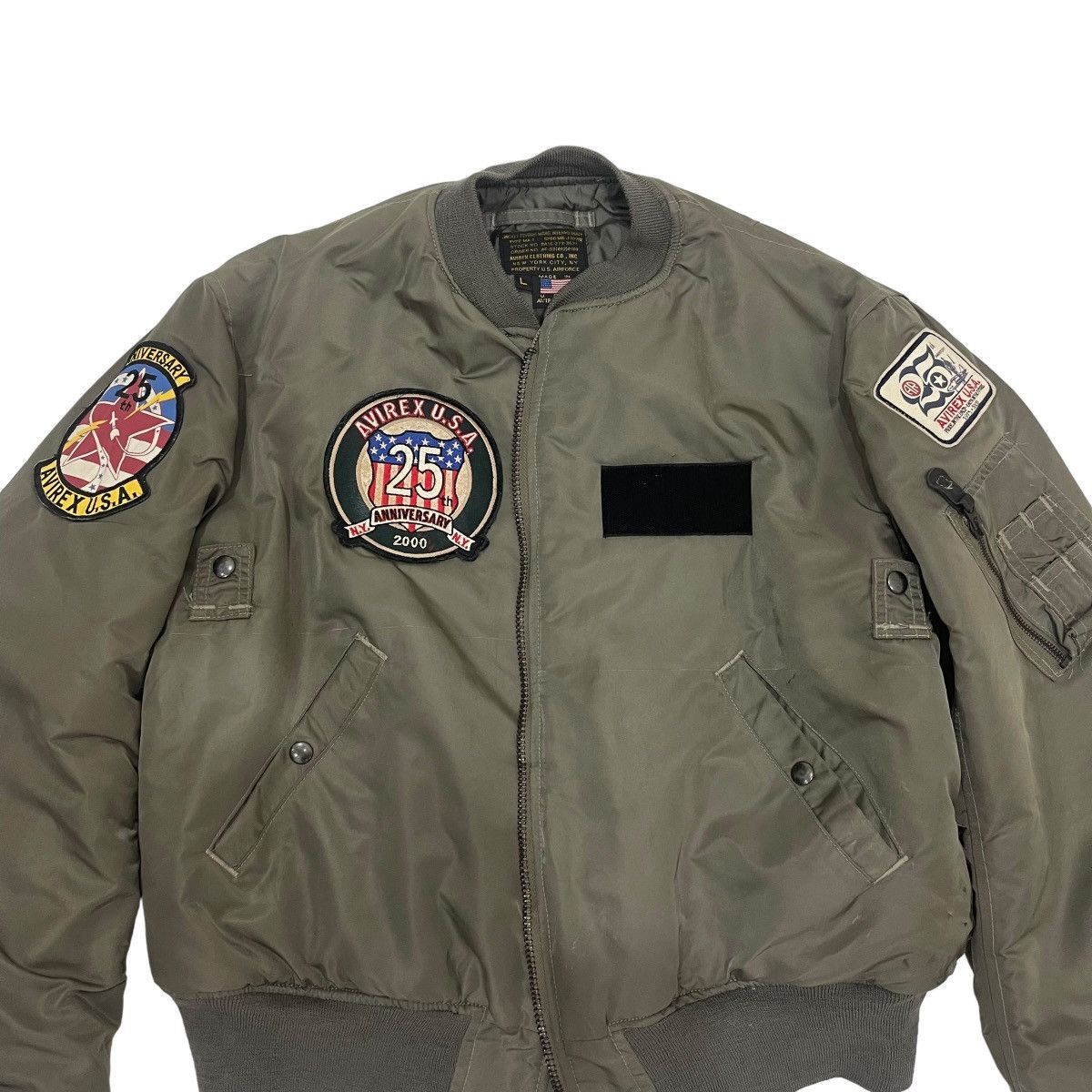 Avirex 🔥Vintage Avirex MA-1 25th Anniversary Bomber Jacket Size US L / EU 52-54 / 3 - 5 Thumbnail