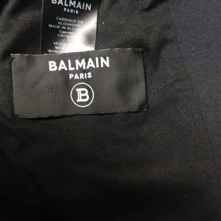 Balmain Balmain Double-Breasted Blazer in Black -2507 Size US L / EU 52-54 / 3 - 2 Thumbnail