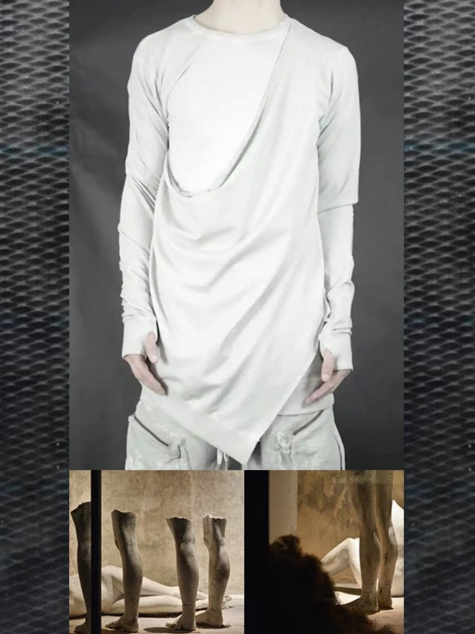 Army Of Me Off-White Front Paneled Sweatshirt Size US S / EU 44-46 / 1 - 1 Thumbnail