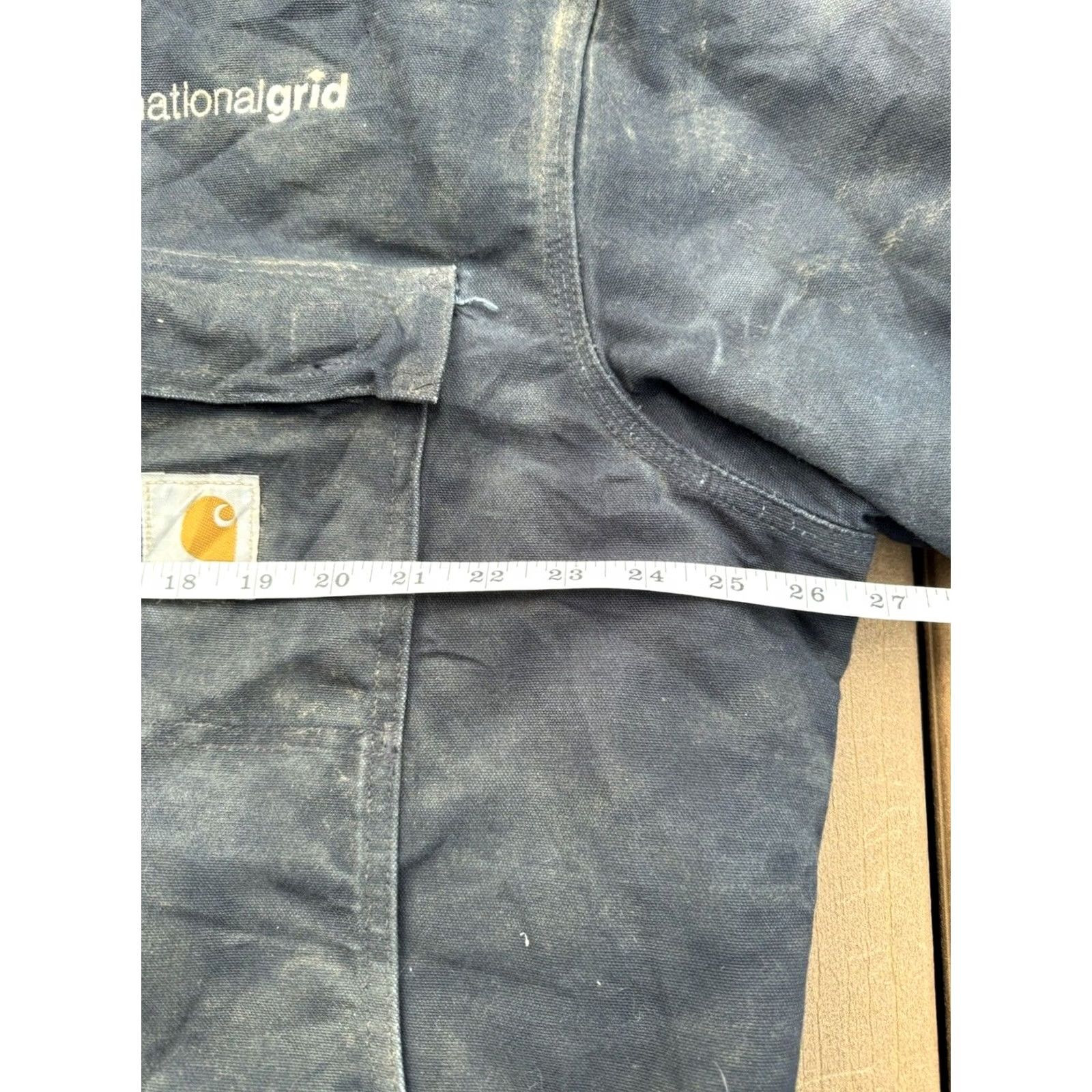 Carhartt VINTAGE Carhartt Jacket Mens XL Blue Quilt Lined Duck Arctic Coat Workwear Canvas Size US XL / EU 56 / 4 - 3 Thumbnail