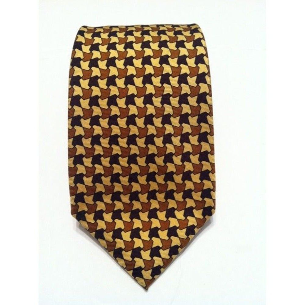 Paul Stuart PAUL STUART MEN'S NEW 100%SILK TIE WIDTH: 3 1/2" Size ONE SIZE - 2 Thumbnail