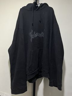 Vetements og 2024 metal hoodie