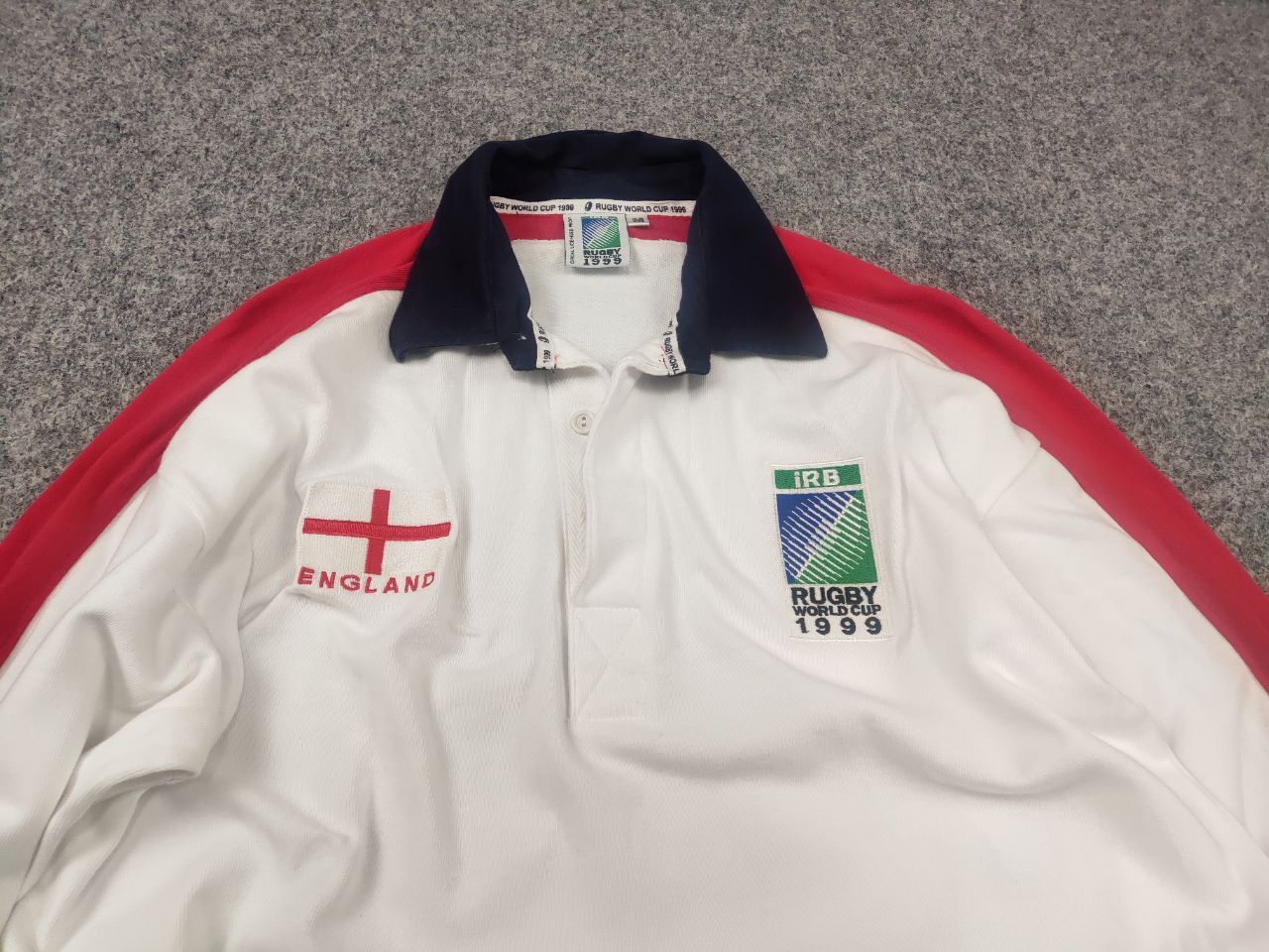 Vintage Vintage England 1999 Rugby World Cup Long sleeve jersey Size US M / EU 48-50 / 2 - 4 Thumbnail