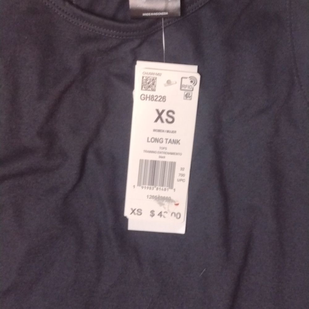 Adidas Adidas NWT black Karlie Kloss long tank size XS Size XS / US 0-2 / IT 36-38 - 4 Thumbnail