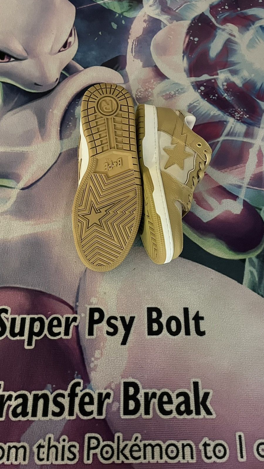 Bape Bapesta Sk8 Sta #4 Beige Gradient Size 9 US A Bathing Ape Size US 9 / EU 42 - 3 Thumbnail