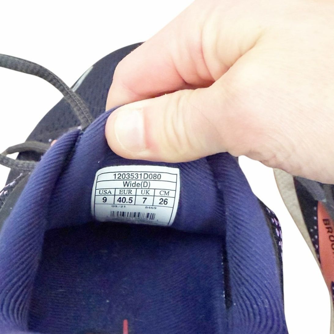 Brooks Brooks Purple Adrenaline GTS 22 Sneakers Sz 9 Wide Size US 9 / IT 39 - 7 Thumbnail