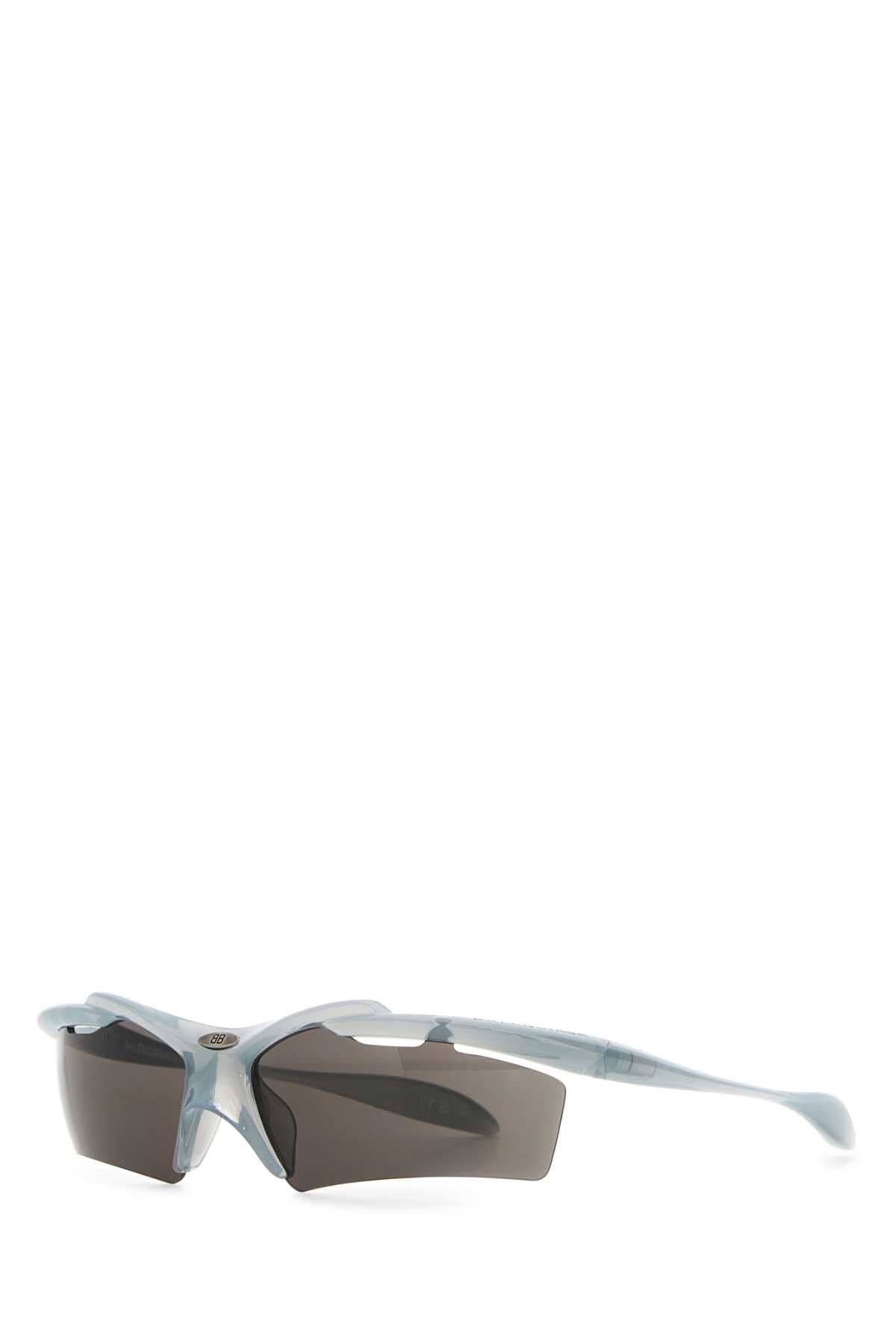 Balenciaga Light Blue Acetate Turbo Rectangle Sunglasses Size ONE SIZE - 1 Thumbnail