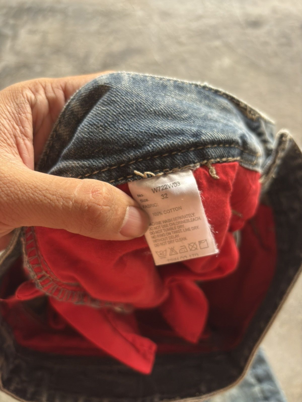 If Six Was Nine BACK VINTAGE japanese denim rusty washed punk grunge style Size US 32 / EU 48 - 5 Thumbnail