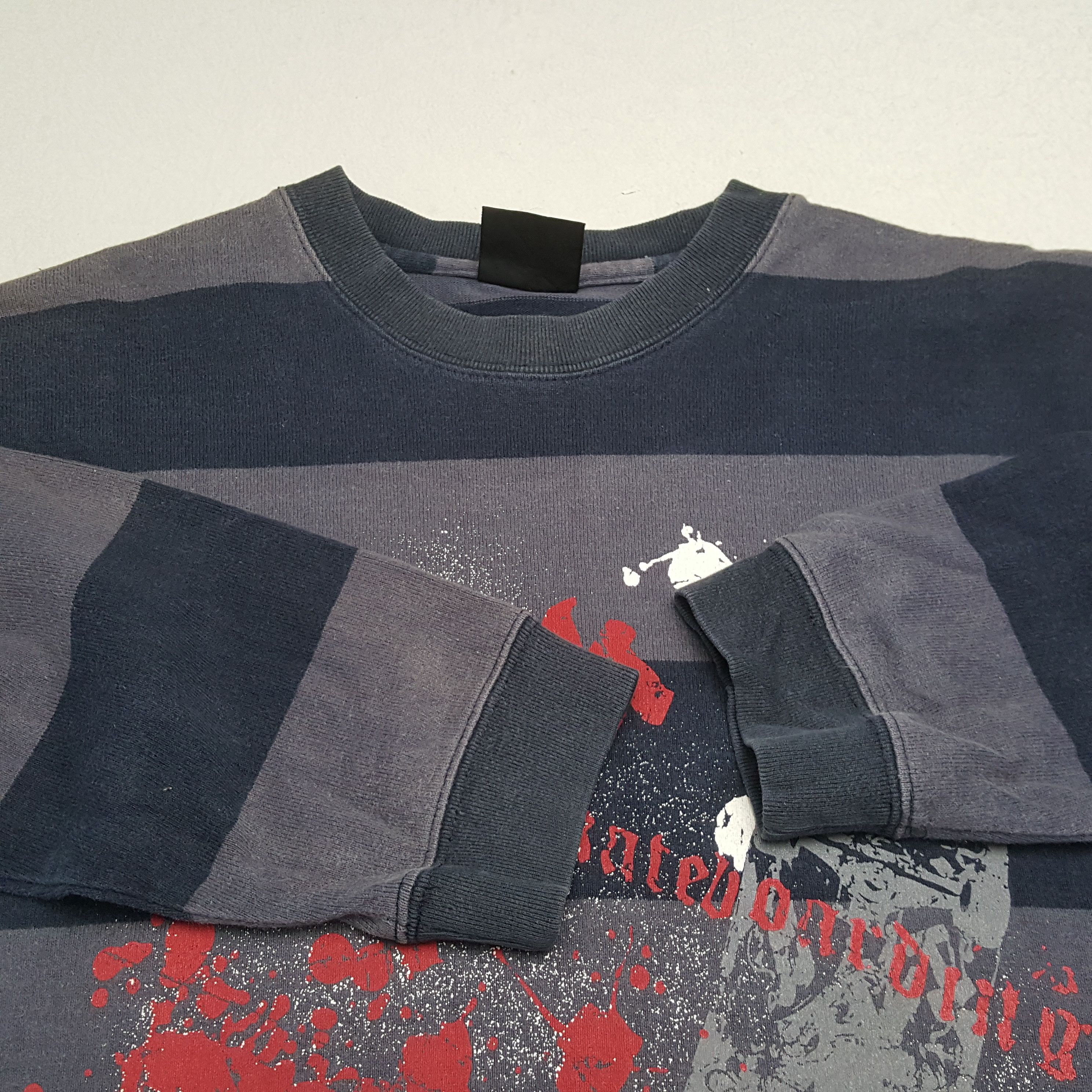 Tony Hawk × Vintage Tony Hawk Skateboard Stripe Design Sweatshirt Size US S / EU 44-46 / 1 - 11 Thumbnail