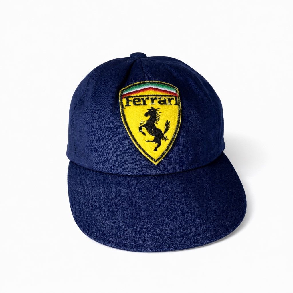 Vintage Vintage 90s Ferrari Fomula 1 Cap Size ONE SIZE - 1 Thumbnail
