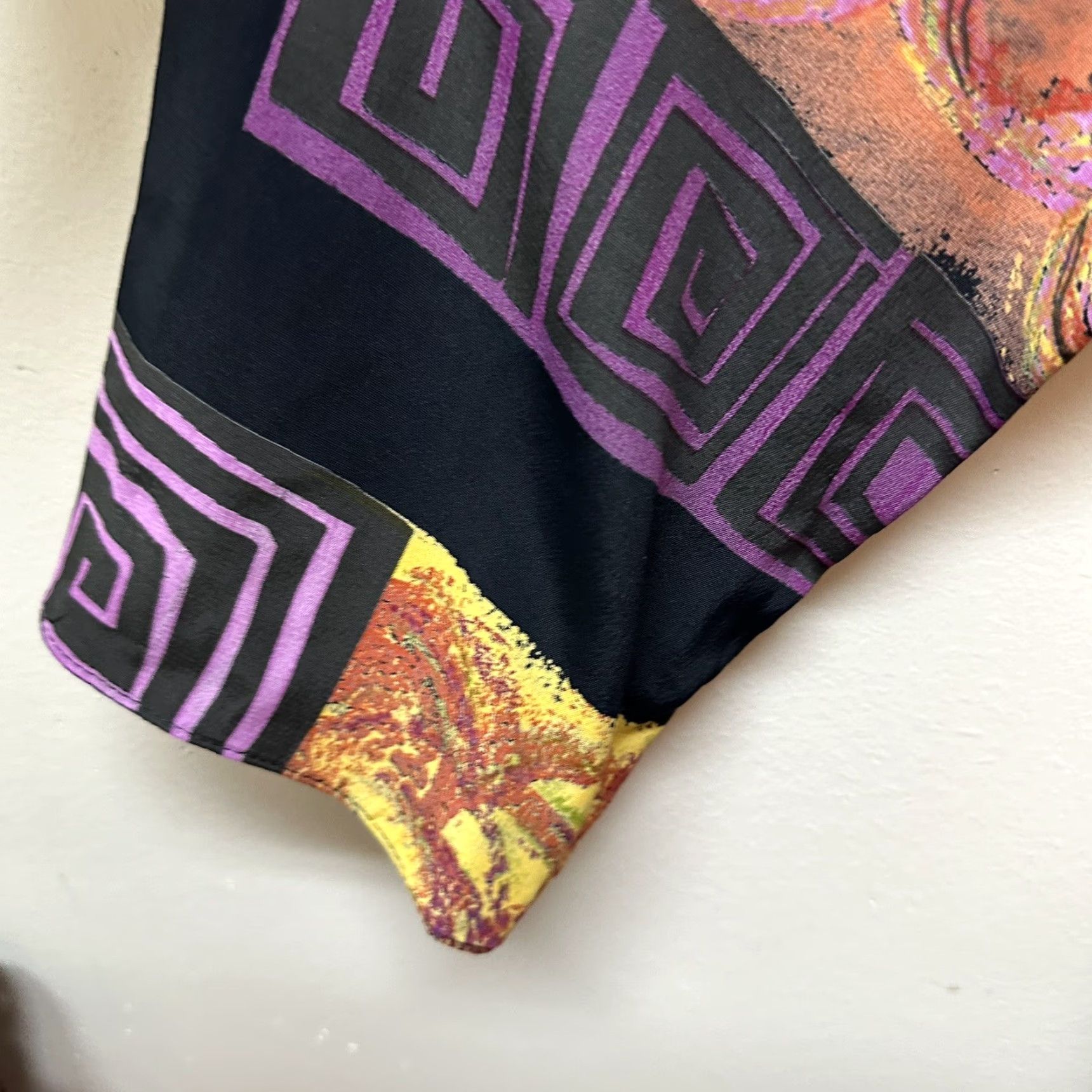 Vintage VINTAGE Dorothy Schoelen Long Tunic Jacket Multi Print Artsy Oversized S Jacket Womens Size S / US 4 / IT 40 - 6 Thumbnail