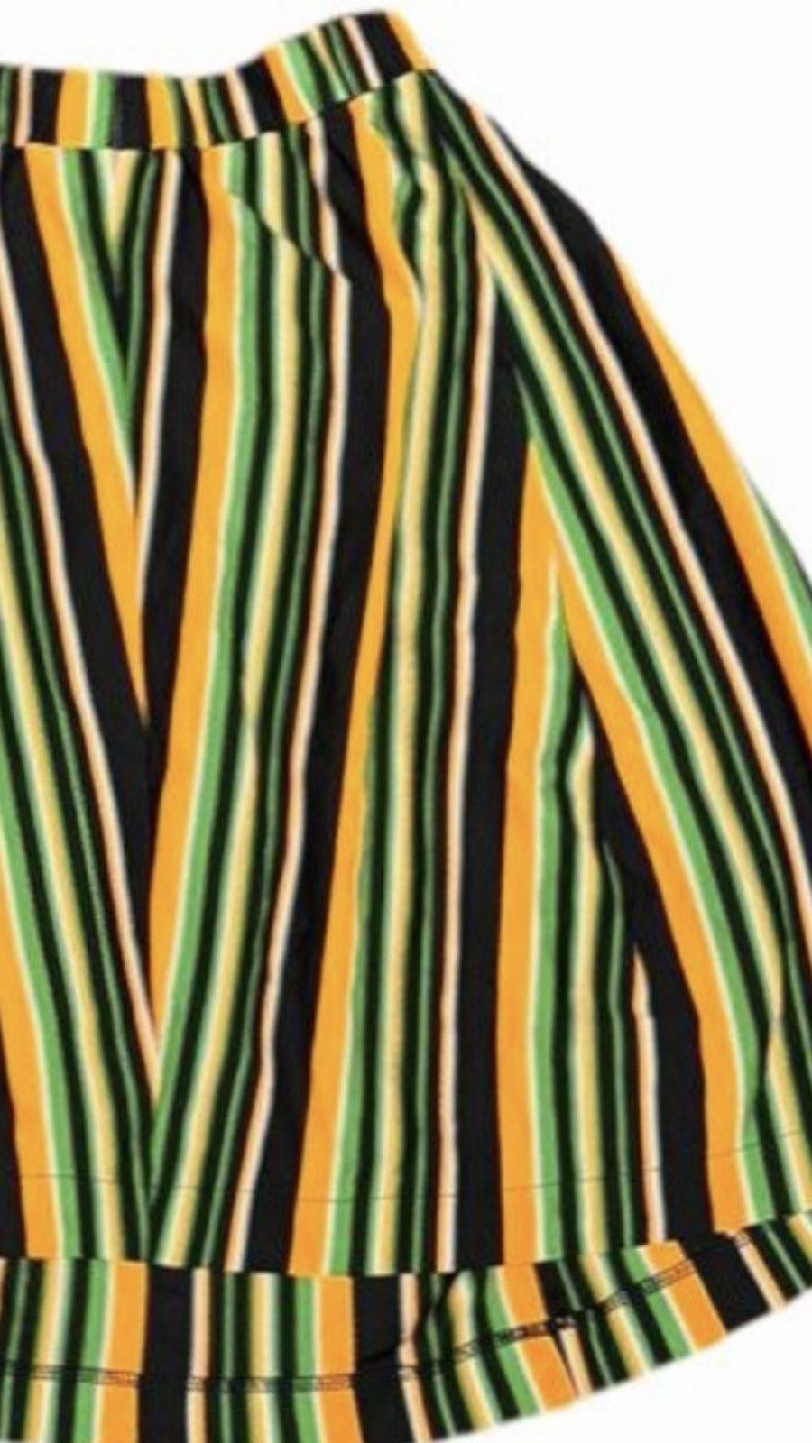 Comme des Garcons 🔥Vtg 80’s Comme des Garcons Stripes Asymmetrical Skirt Size S / US 4 / IT 40 - 3 Thumbnail