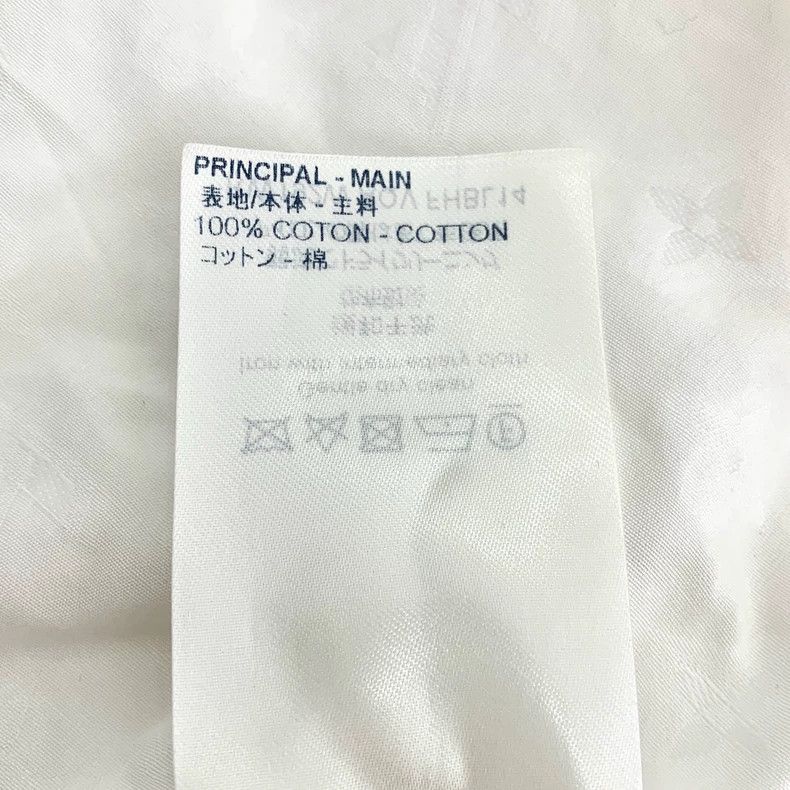 Louis Vuitton Louis Vuitton Cotton lapel long-sleeved shirt with white l Size XXS / US 00 / IT 34 - 7 Thumbnail