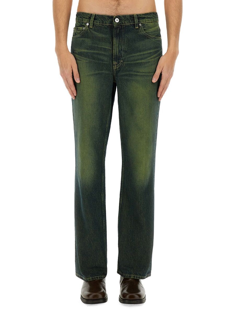 Our Legacy OUR LEGACY STRAIGHT LEG JEANS - GREEN (JEANS 33) Size US 33 - 1 Thumbnail