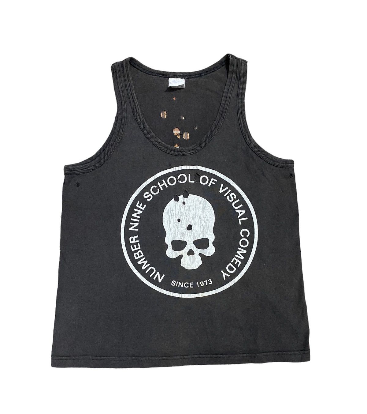 numbernine time migration tank topメンズ - トップス