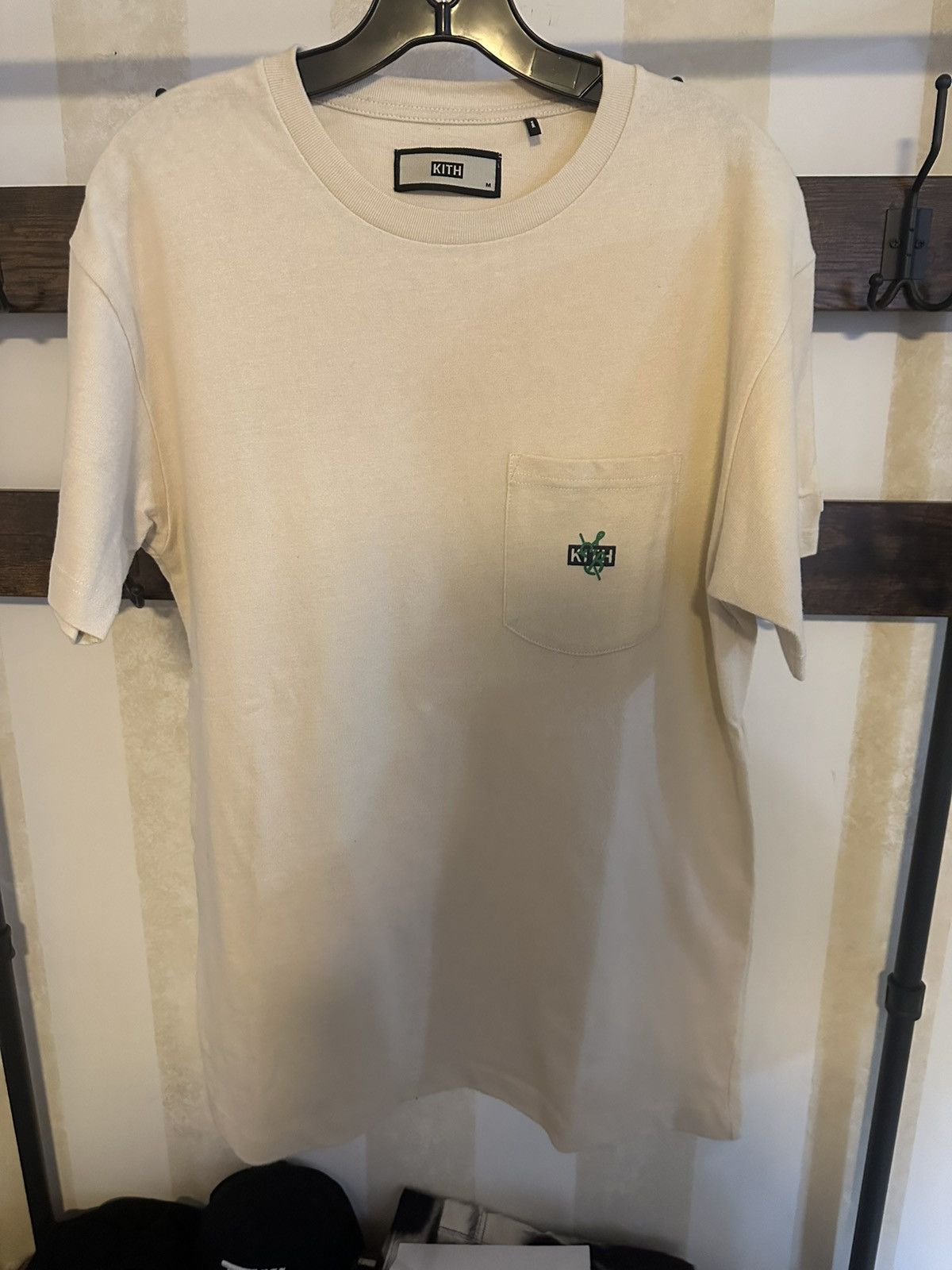 Kith Kith X Sadelles Pocket Tee - Turtle Dove Size US M / EU 48-50 / 2 - 1 Thumbnail