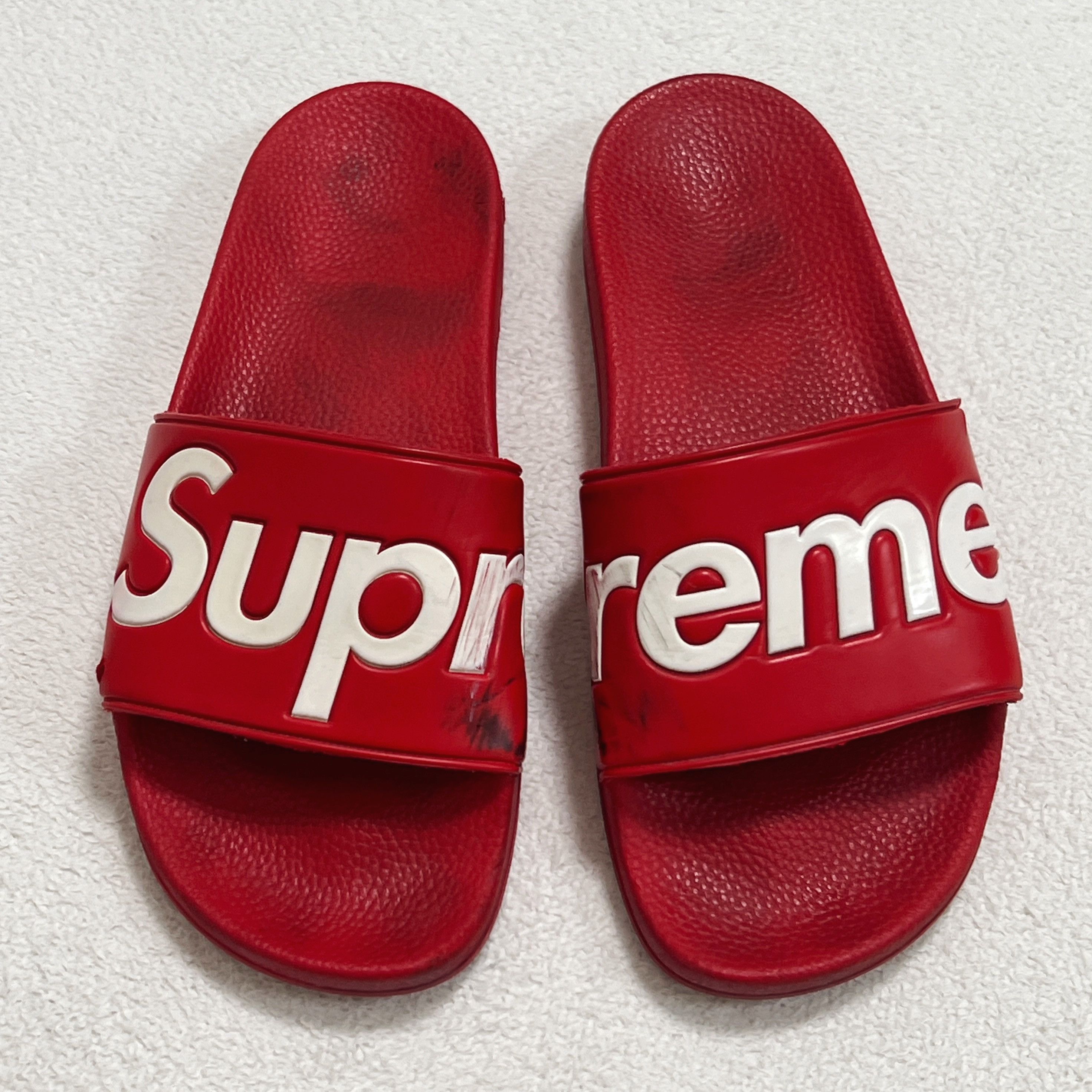 Supreme Supreme 14SS Slides Red Size US 9 / EU 42 - 2 Thumbnail