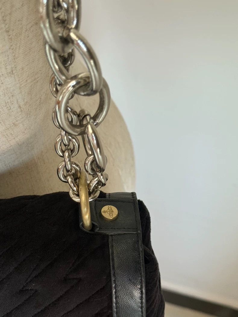 Vivienne Westwood Vivienne Westwood Saturn black velvet lightning flip cover Size ONE SIZE - 6 Thumbnail
