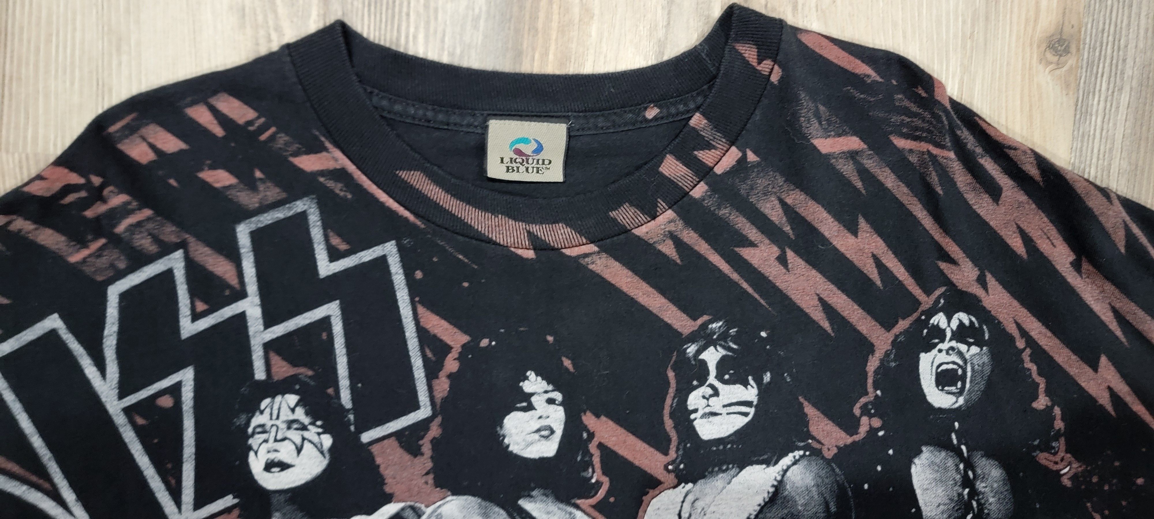 Liquid Blue Kiss Liquid Blue Love Gun Shirt AOP Front Print Size XXXL Size US XXL / EU 58 / 5 - 2 Thumbnail