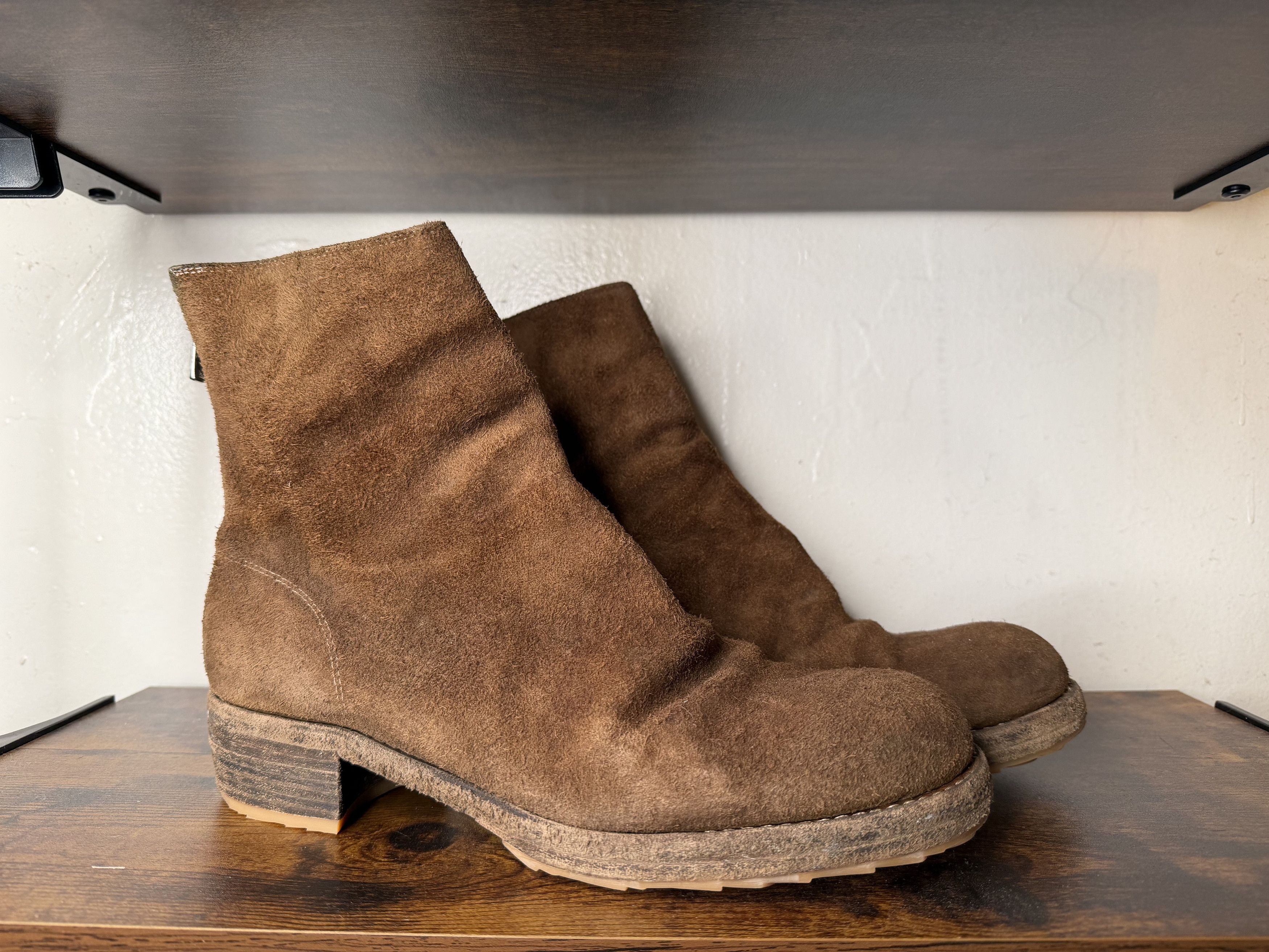 Guidi × Undercover Guidi x Undercover '996V' Back Zip Boots | Grailed