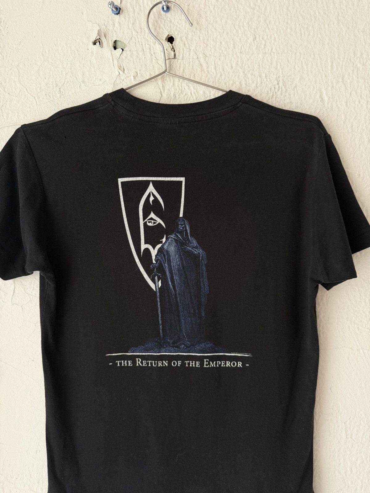 Vintage Ultra Rare Vintage Emperor Black Metal Band Baby Tee Size M / US 6-8 / IT 42-44 - 6 Thumbnail