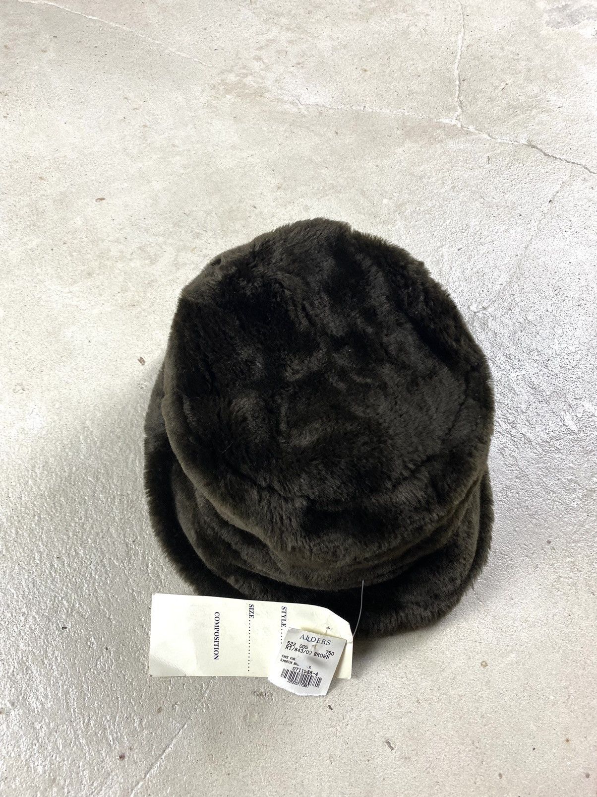 Japanese Brand Vintage Brown Mohair Fur Hat Fuzzy Panama Hype Ushanka Size ONE SIZE - 4 Thumbnail