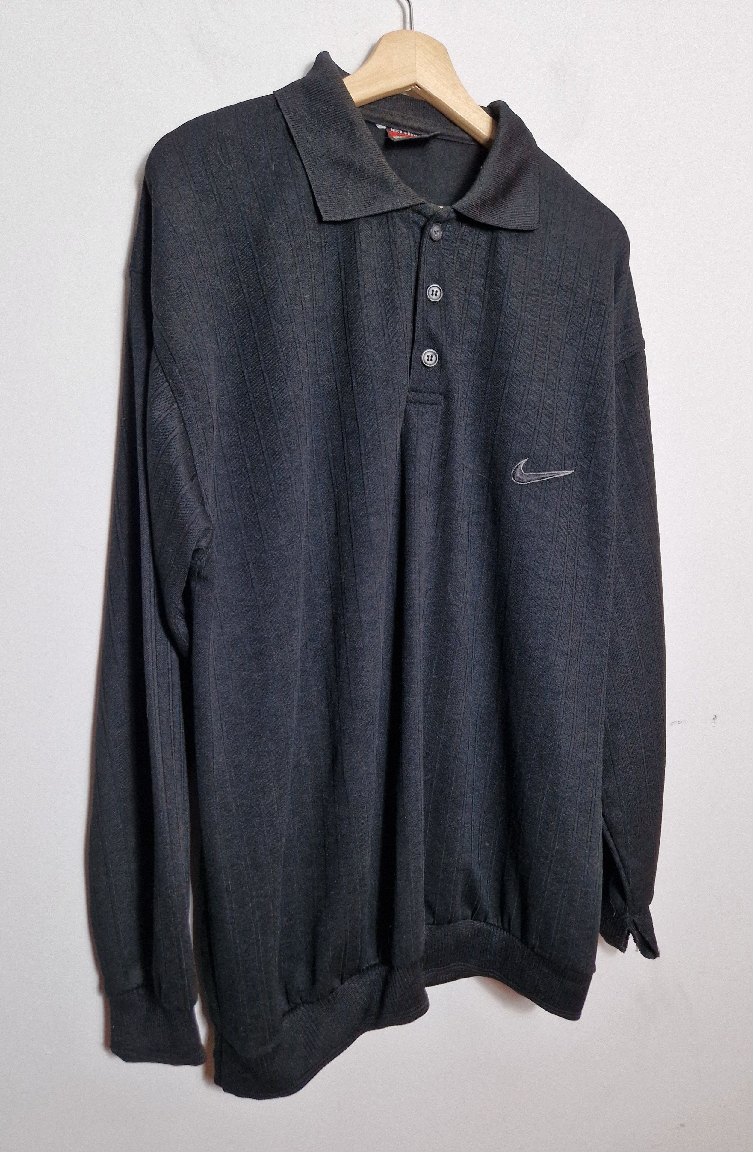 Nike × Vintage Nike vintage rugby sweatshirt Size US XL / EU 56 / 4 - 3 Thumbnail