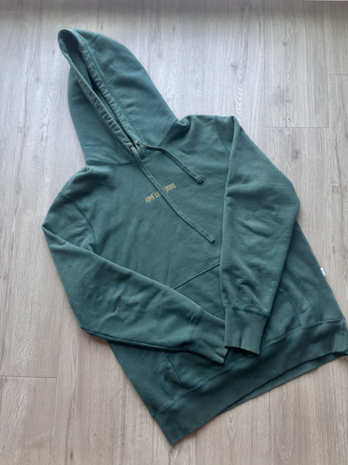 Aime Leon Dore Aimé Leon Dore: Logo Hoodie (Green, XL) Size US XL / EU 56 / 4 - 1 Thumbnail