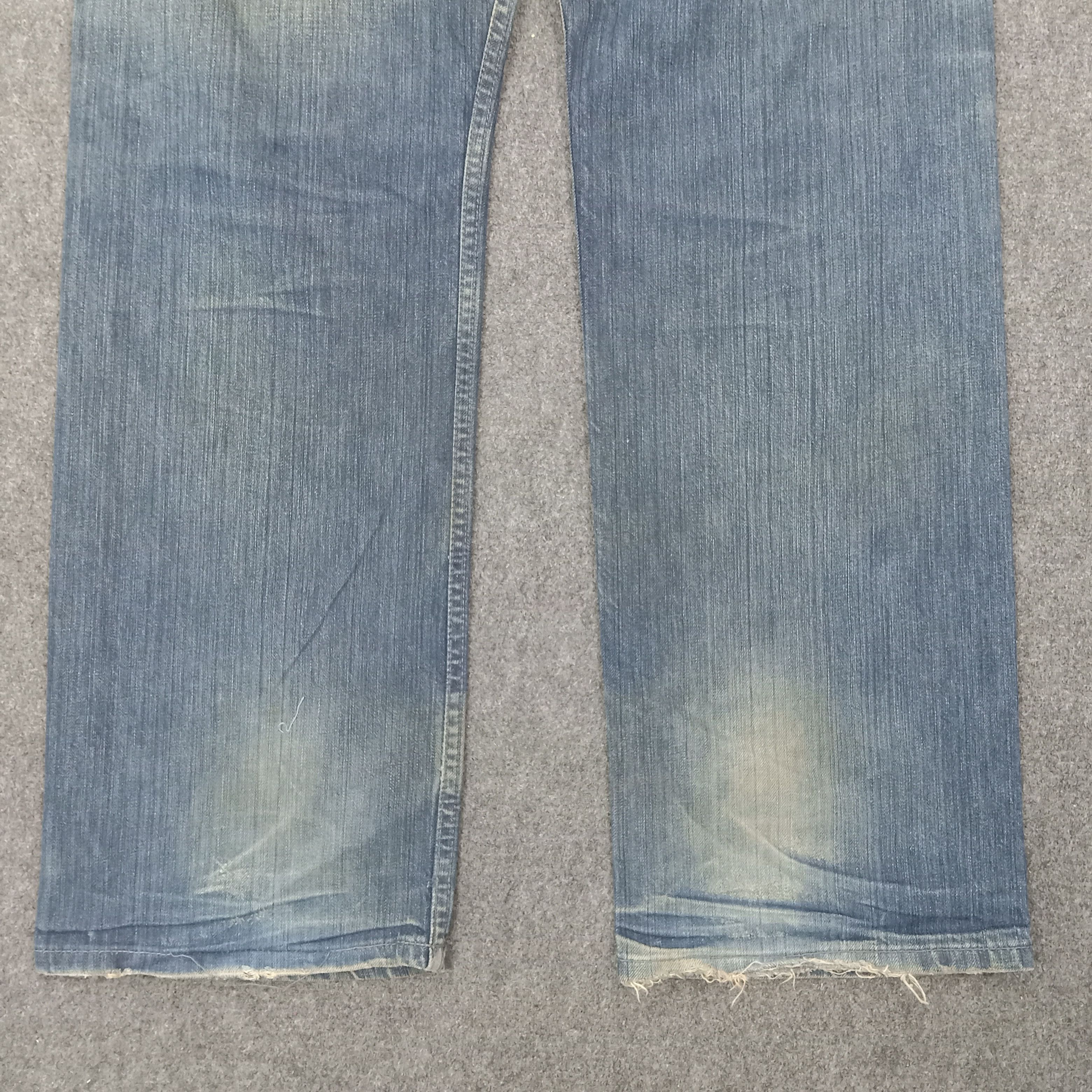 Stussy Stussy Authentic American Custom Logo Denim Jeans C265N5 Size US 34 / EU 50 - 4 Thumbnail