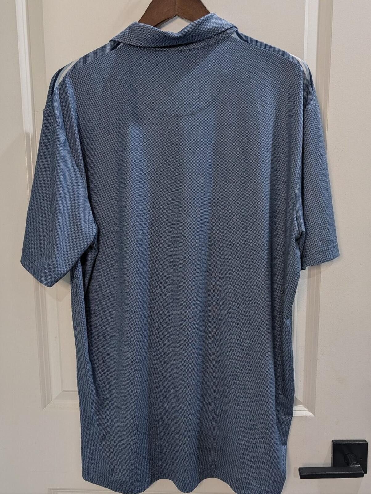 Callaway Callaway Light and Medium Blue Stripe Polo Size US L / EU 52-54 / 3 - 3 Thumbnail