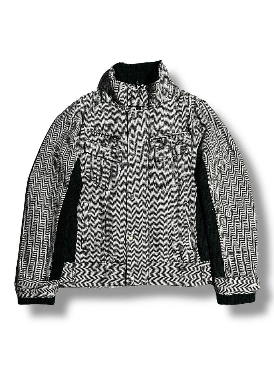 semanticdesign Semanticdesign Double Zipper Wool Jacket Vkei Style Size US L / EU 52-54 / 3 - 2 Thumbnail