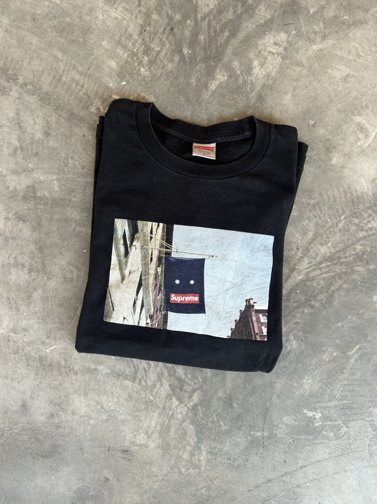 Supreme Supreme black tee Flag shape Size US XS / EU 42 / 0 - 3 Thumbnail