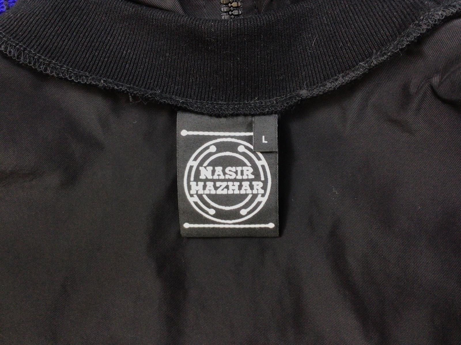 Designer Nasir Mazhar A/W 2016 Two Tone Multi Zip Sweater Blue Size L Size US L / EU 52-54 / 3 - 3 Thumbnail