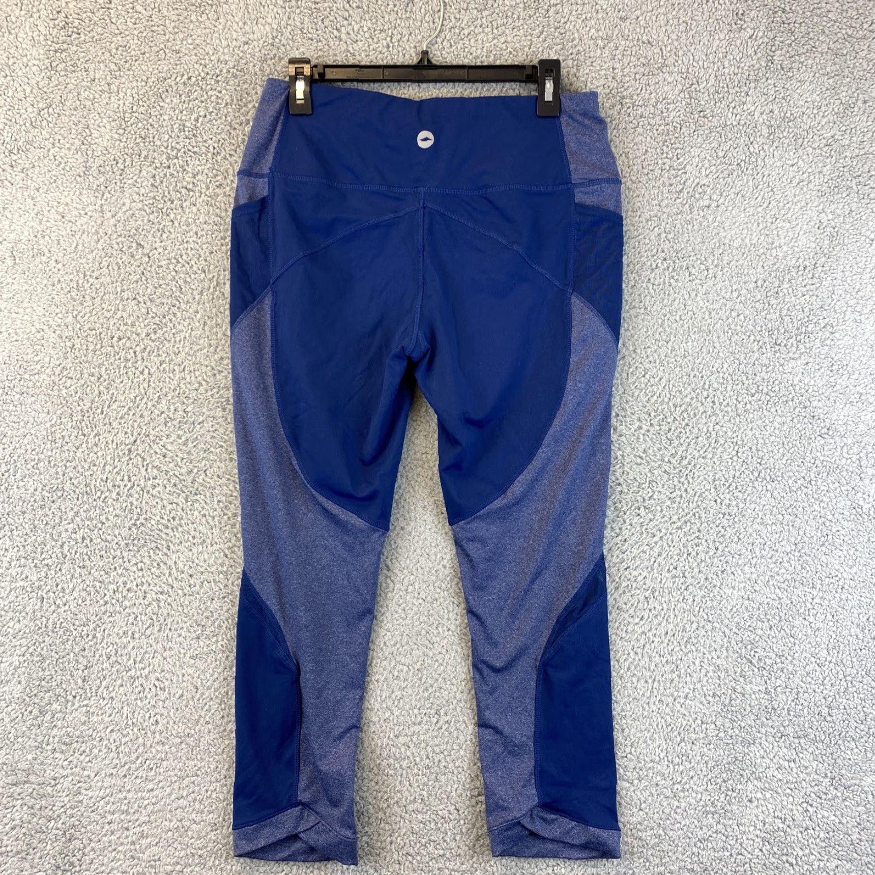 Avia Avia Valiant Legging Womens Workout Active Wear Gym Running Pants L Blue 45-27 Size 36" / US 14 / IT 50 - 7 Thumbnail