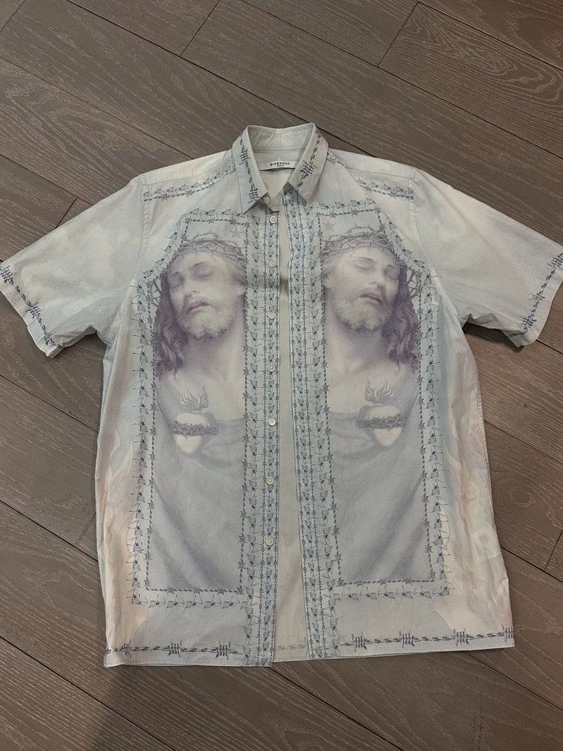 Givenchy Givenchy Size39 Jesus shirt size 39 Size US M / EU 48-50 / 2 - 1 Thumbnail