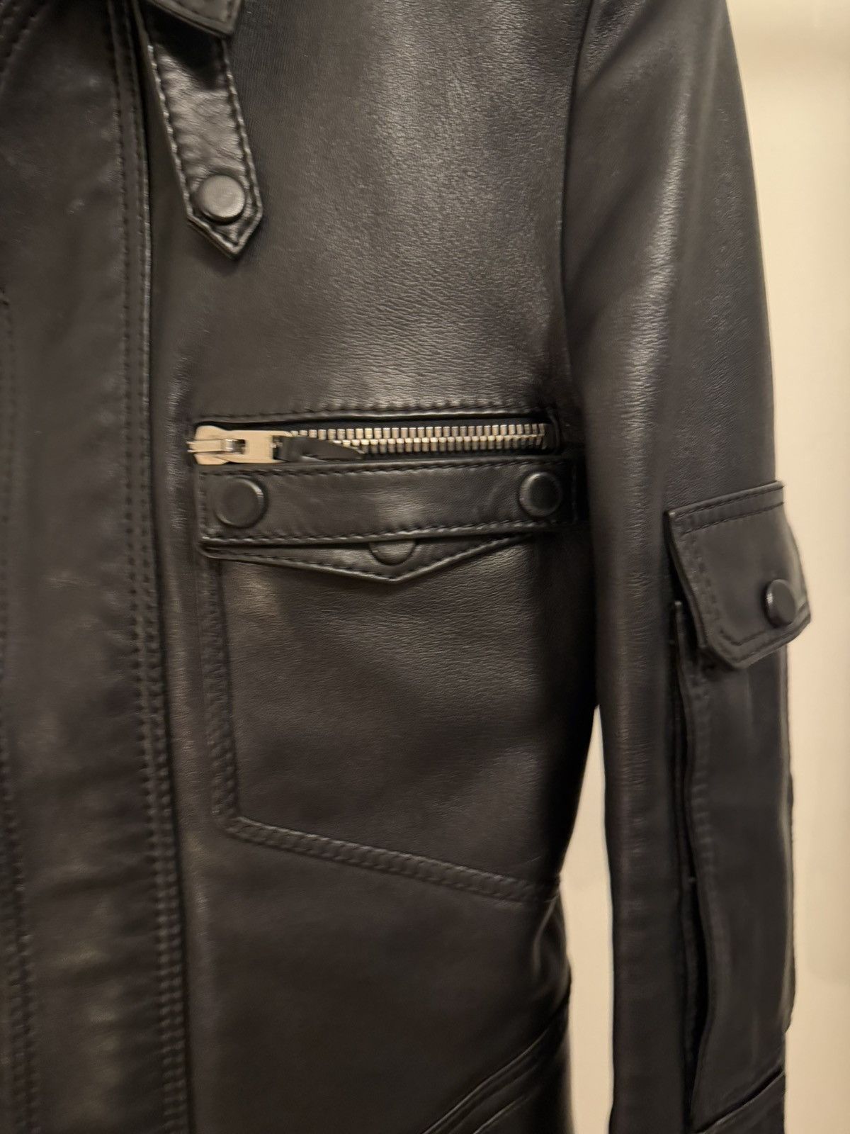 Dior Dior Homme SS07 Campaign leather jacket Size US S / EU 44-46 / 1 - 12 Thumbnail