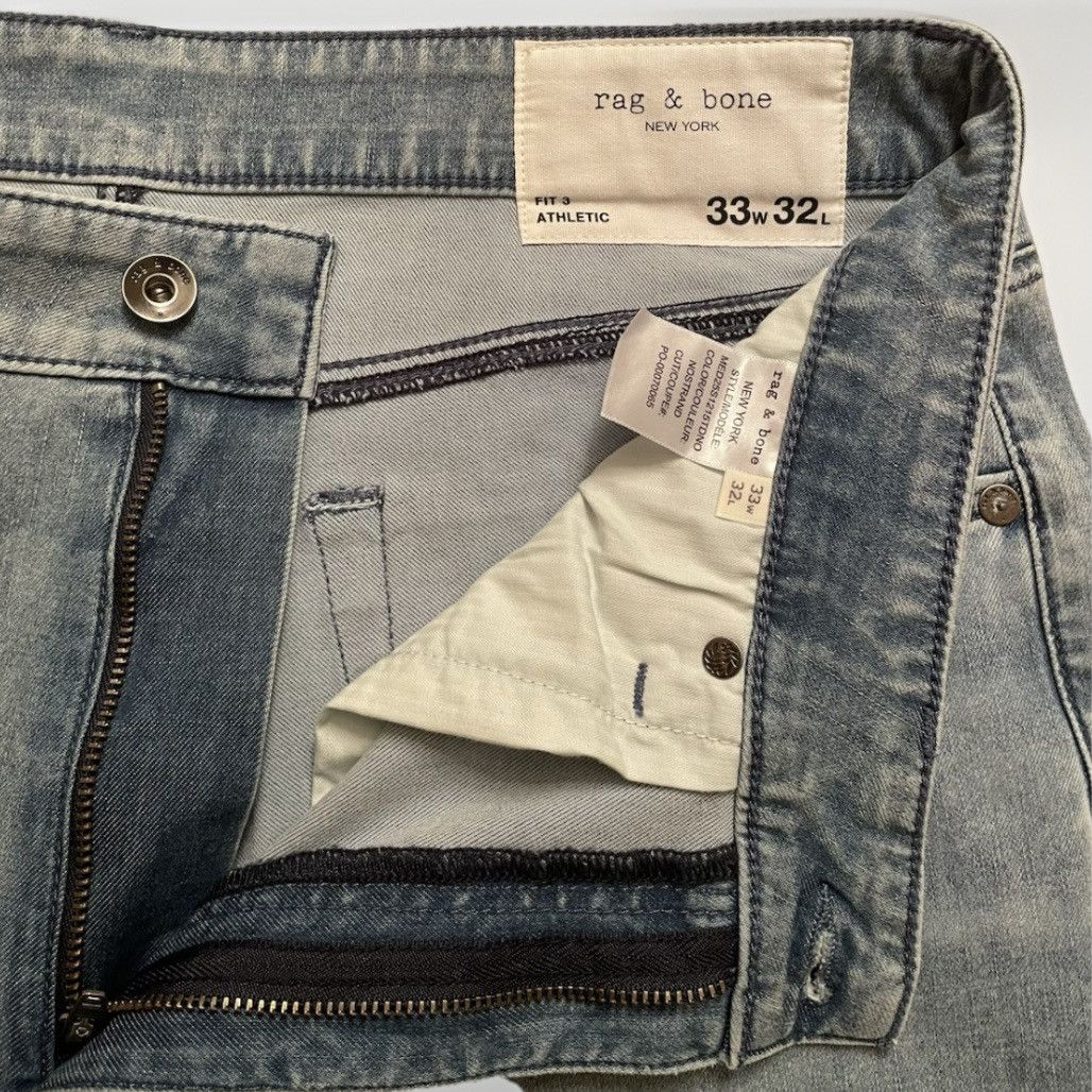 Rag & Bone Nostrand Fit 3 Athletic Jeans 33x32 Size US 33 - 3 Thumbnail